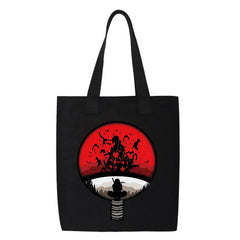 Naruto Canvas Tote Bag with Side & Inner Pockets Anime Canvas Bag for Women