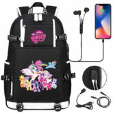 My Little Pony SchoolBag Backpack with USB Charging Port