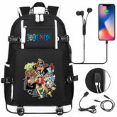 One Piece Travel Backpack One Piece SchoolBag with USB Charging Port