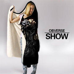 Halloween Hooded Blanket