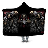 Halloween Hooded Blanket