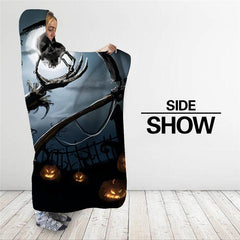 Halloween Hooded Blanket