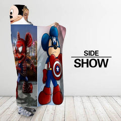 Donald Duck Hooded Blanket