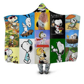 cartoon dog blanket
