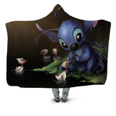 stitch fleece blanket