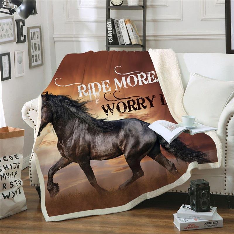 Horse Throw Blanket