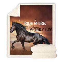Horse Throw Blanket