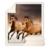 Horse Throw Blanket