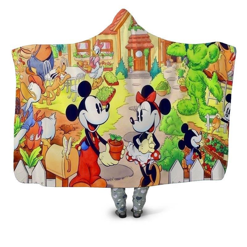 Mickey Mouse Hooded Blanket