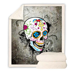 Skull Throw Blanket