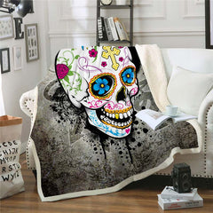 Skull Throw Blanket
