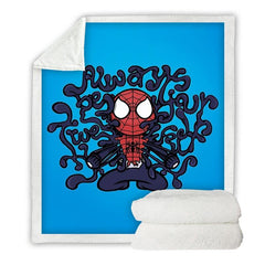 Spider-Man throw blanket