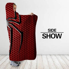Spiderman Hooded Blanket