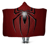 Spiderman Hooded Blanket