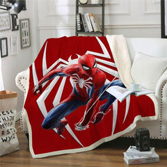 Spider-Man throw blanket