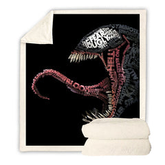 Venom throw blanket