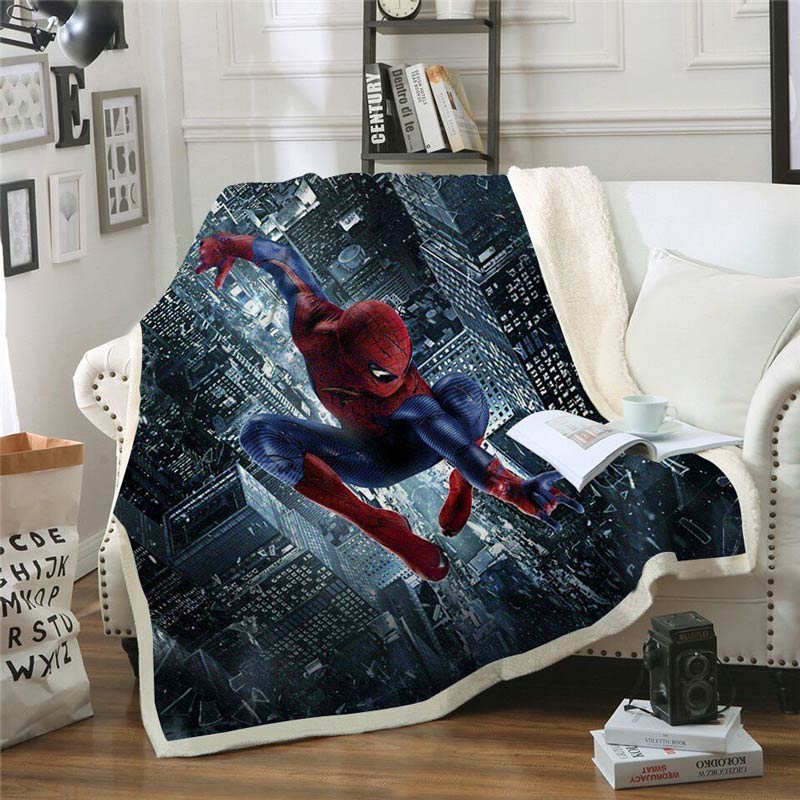 spiderman-blanket