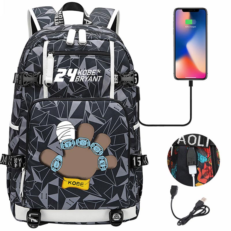 Kobe bryant mamba backpack top