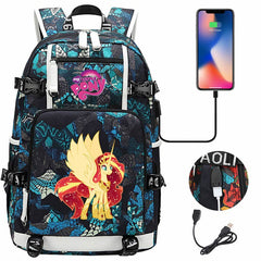My Little Pony SchoolBag Backpack with USB Charging Port