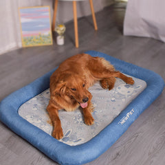 Summer Ice Silk Base with Cotton-Linen Surrounds for Year-Round Comfort