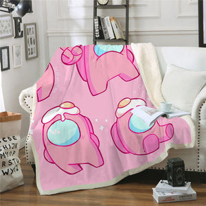 Among Us Throw Blanket