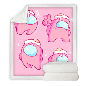 Among Us Throw Blanket
