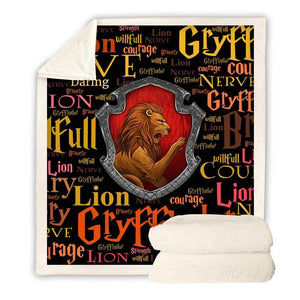 Harry Potter Gryffindor Throw Blanket 