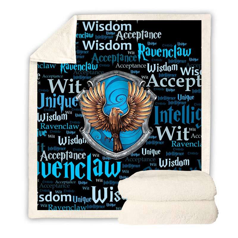 Harry potter ravenclaw throw blanket deals