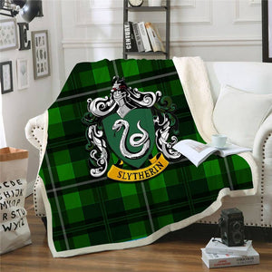 Slytherin blanket with sleeves cheap