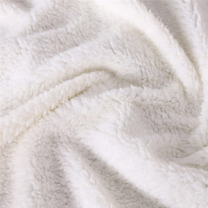 Two Wolf Throw Blanket | Animal Wolf Fleece Blanket for Adult Kids