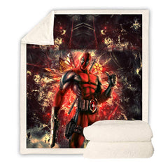 Deadpool Throw Blanket 