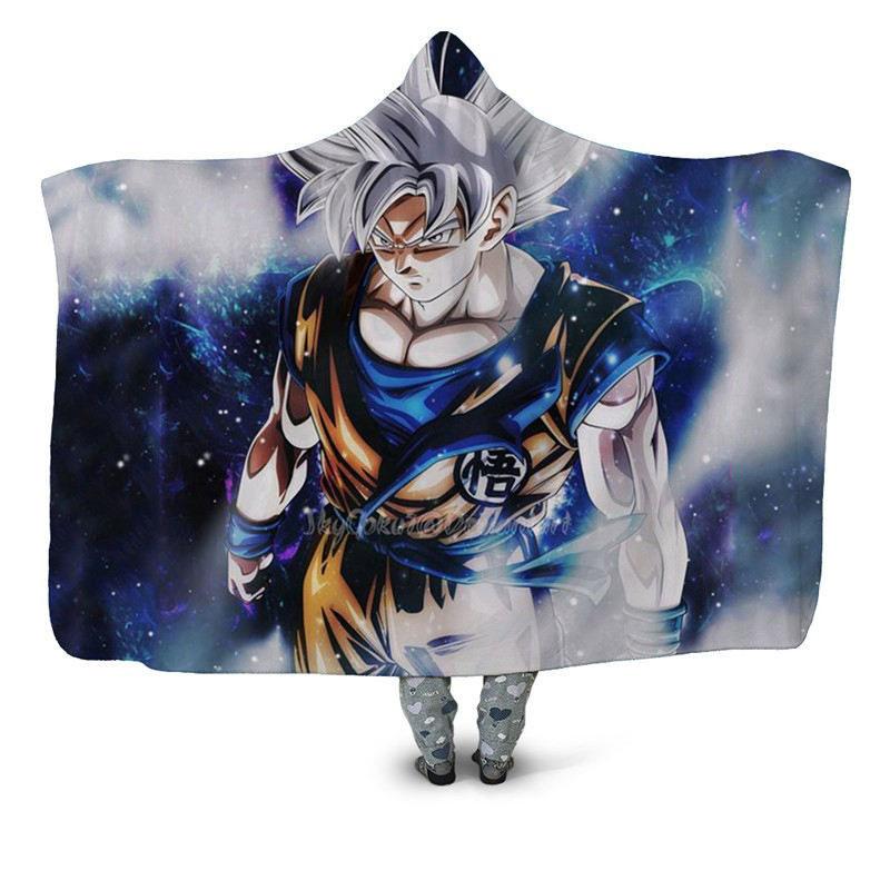 Drgon Ball Z Hooded Blanket