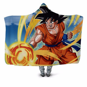 Dragon Ball Hooded Blanket
