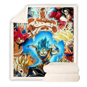 Dragon Ball Z Throw Blanket