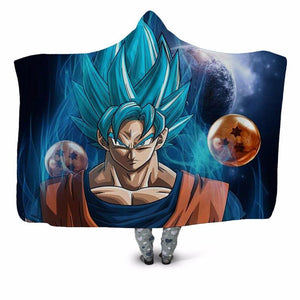 Dragon Ball Z Hooded Blanket