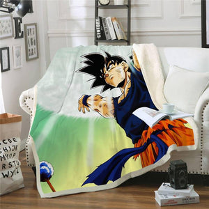 Dragon Ball Z Throw Blanket