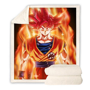 Dragon Ball Z Throw Blanket