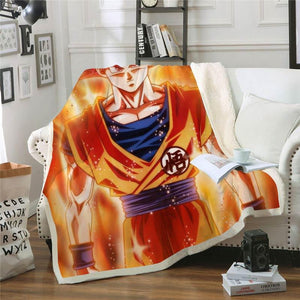 Dragon Ball Z Throw Blanket