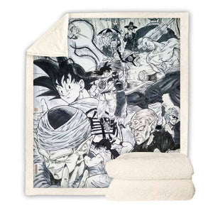 Dragon Ball Z Throw Blanket