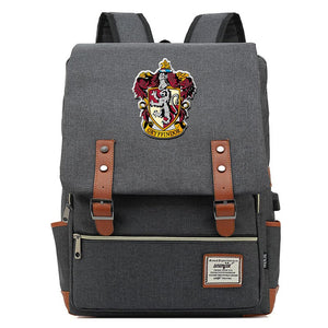 Harry Potter Gryffindor Backpack Laptop Notebook School Bag