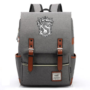 Harry Potter Backpack Slytherin Backpack School Bag