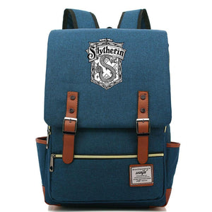 Harry Potter Backpack Slytherin Backpack School Bag