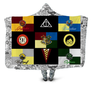 Harry Potter Hooded Blanket
