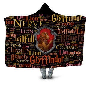 Harry Potter Hooded Blanket