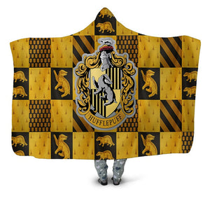 Harry Potter Hufflepuff Hooded Blanket