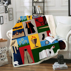 Harry Potter Throw Blanket