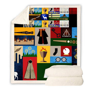 Harry Potter Throw Blanket