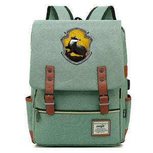 Harry Potter Hufflepuff Backpack Hufflepuff School Bag