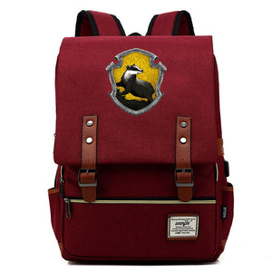 Harry Potter Hufflepuff Backpack Hufflepuff School Bag