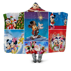 Mickey Mouse Plush Hooded Blanket